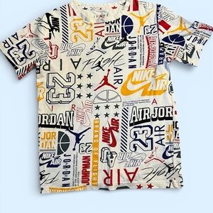 Nike Jordan Wall of Flight Kids Graphic Tee
